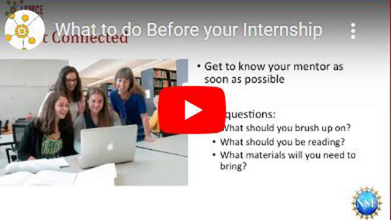 A decro image of what to Do before Your Internship
